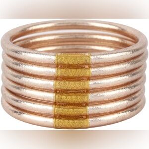 Budhagirl Champagne Bangles - Med